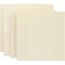 Bright Creations Unfinished Wood Canvas Boards for Painting, 20 x 20 and 18 x 18 in (4 Pieces)
